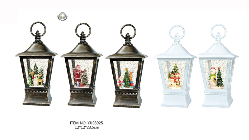 アクリル水回しライト 雪だるま&鹿/サンタクロース&ツリー/サンタクロース&トナカイ SJ-16