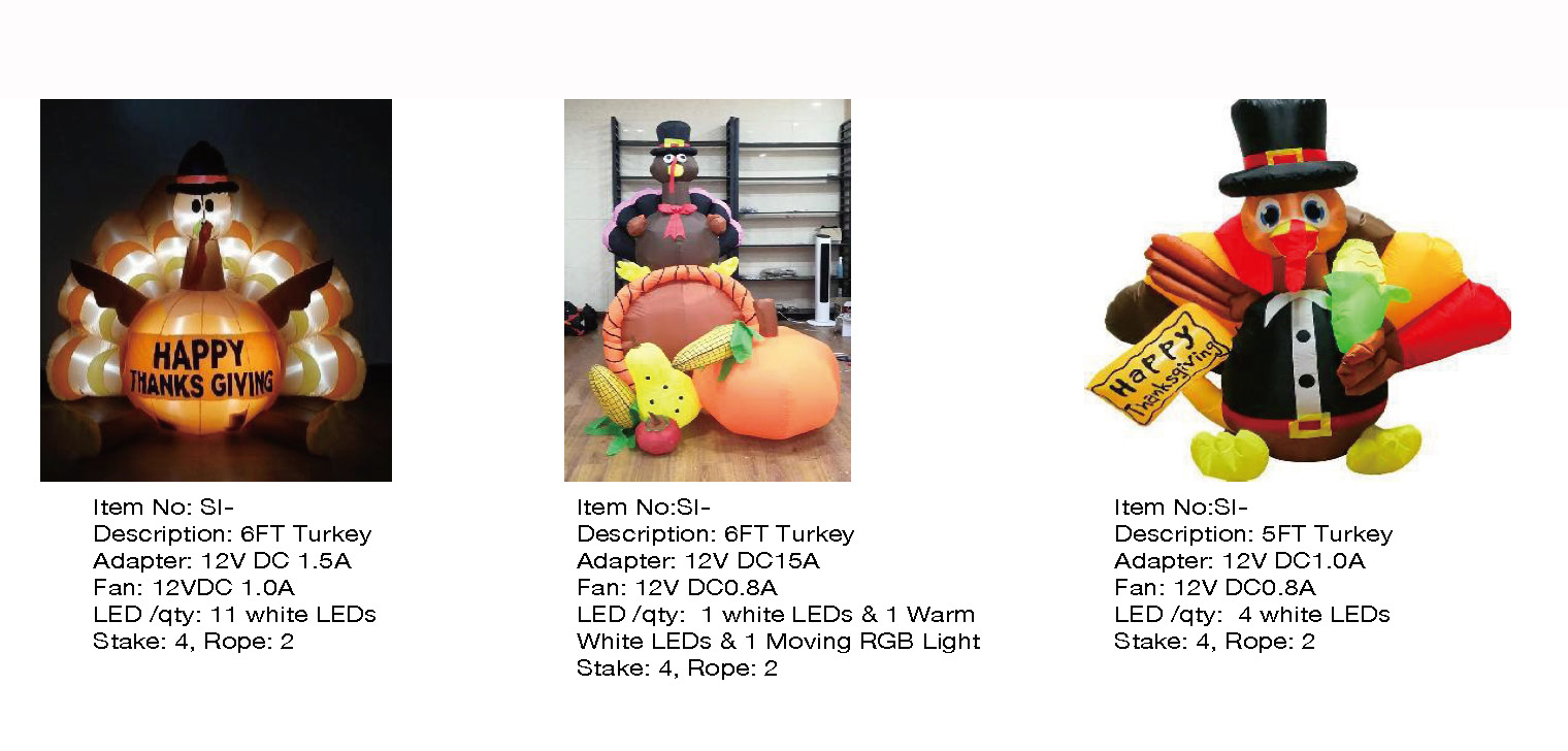 トルコのインフレータブル LED ライト