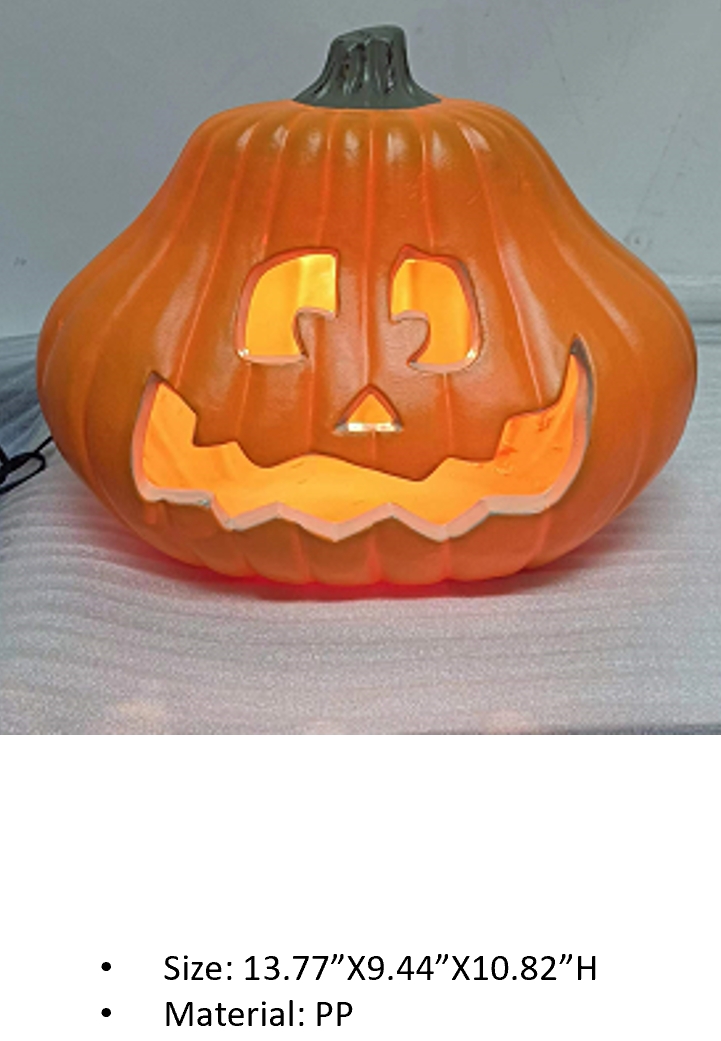 PPオレンジ色パンプキンモデルライト
