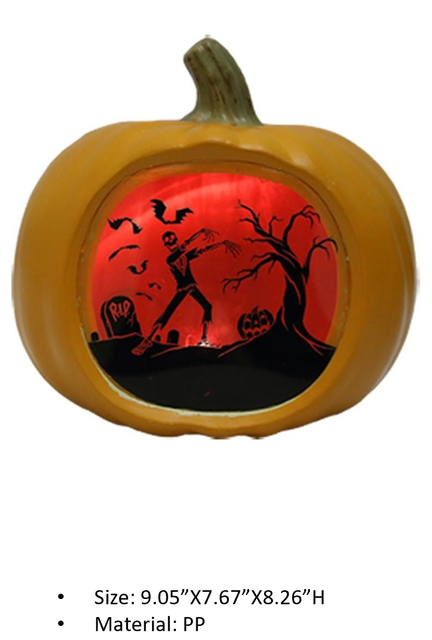 PPオレンジ色パンプキンモデルライト