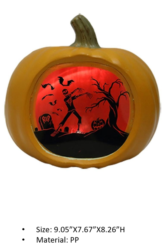 PPオレンジ色パンプキンモデルライト