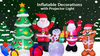 プロジェクターライト付きインフレータブルデコレーション