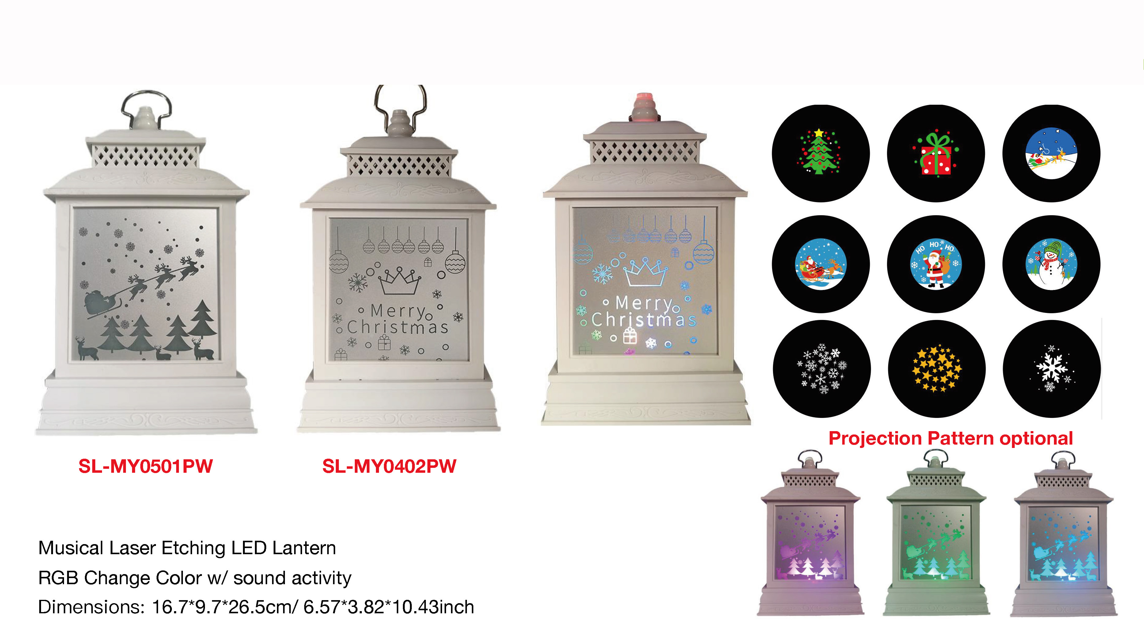 屋内装飾ミュージカル レーザー エッチング LED ランタン- 27