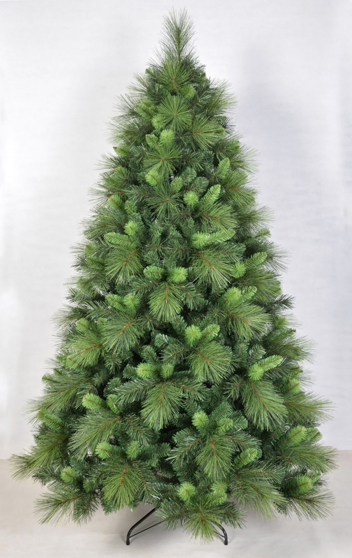 X'mas グリーンカラー 普通のクリスマスツリー 金属脚付き - 6