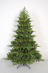 X'mas グリーンカラー 普通のクリスマスツリー ライト 金属脚付き - 30