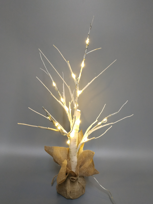 X'mas ホワイト ドライブランチ ミニツリー 洗面器付き - 13