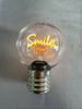  'Smile 'レターLED電球、ユニークなフィラメントデザイン、タイプC充電式バッテリー、ポータブル装飾照明