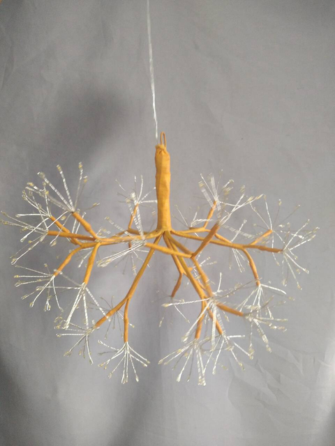 タンジェリンオレンジ色の枝、パーティー/イベントのためのお祝いの装飾ランプ/屋内雰囲気のある花火光のライト（直径30cmのスパークラーヘッドデザイン）