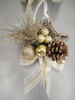 Gifts GoldenのためのPinecone Star Ornament 