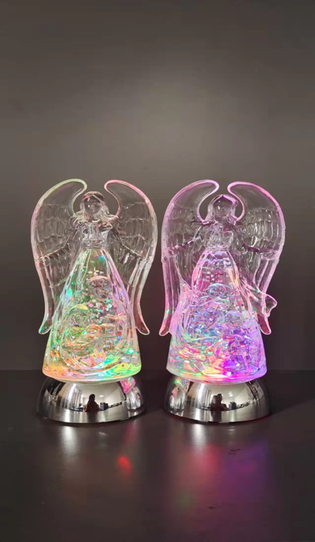 アクリル透明天使モデリングRGBライト