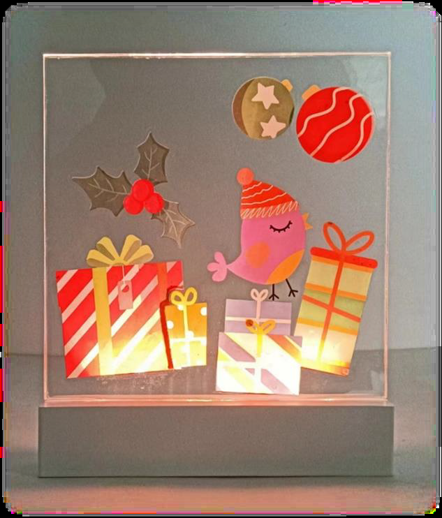 アクリル製のクリスマスライトの装飾と装飾品