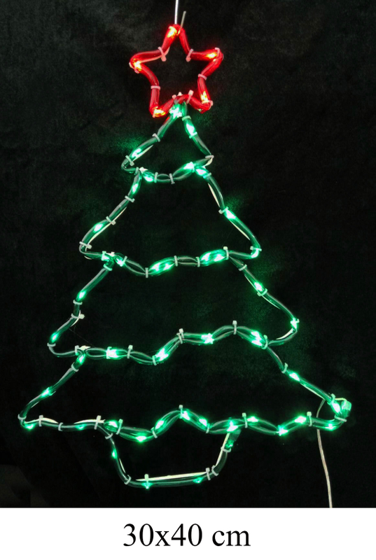 ミニロープモチーフライト（ツリー）