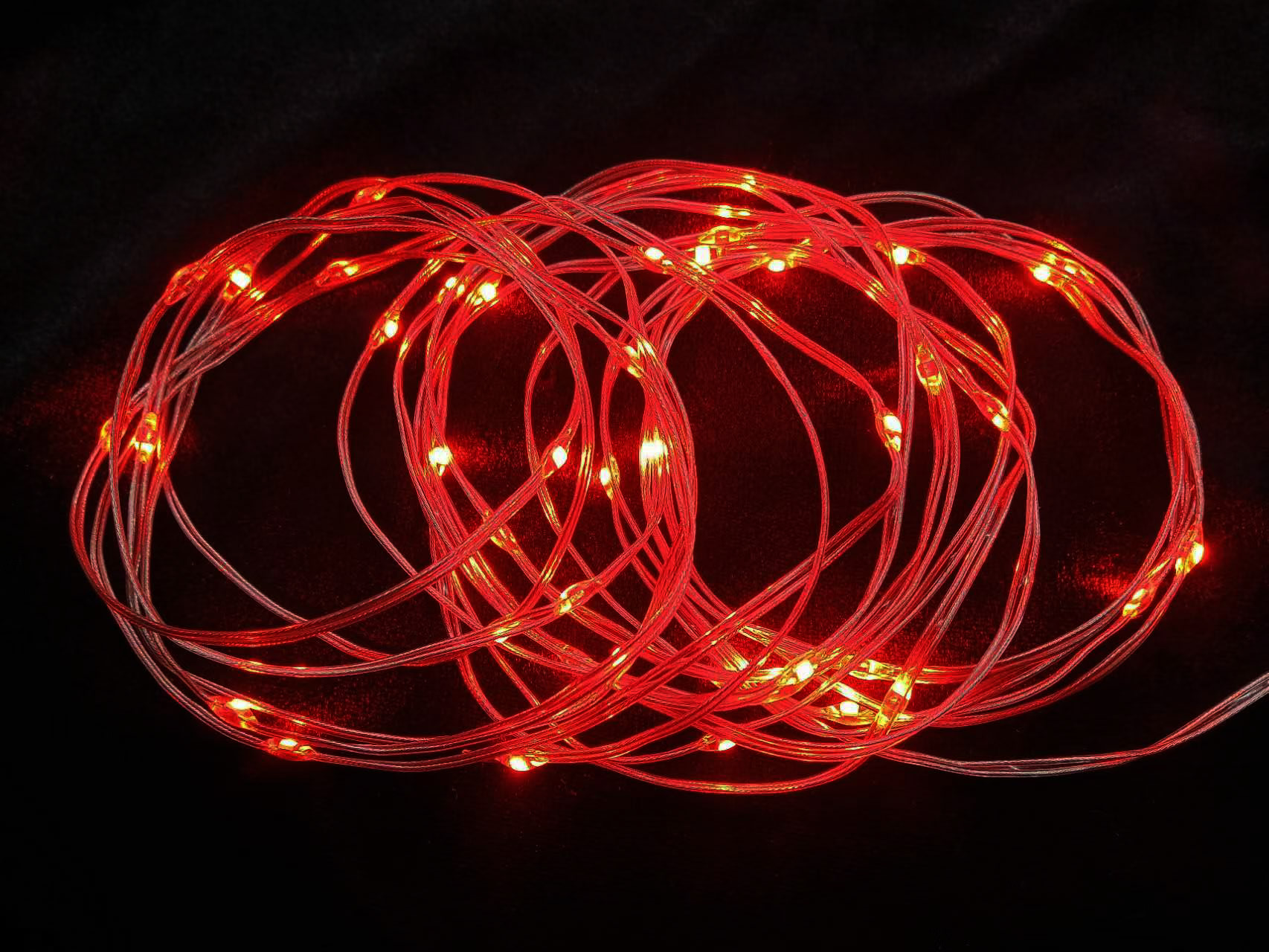 クリアワイヤーフェアリーストレートライト 