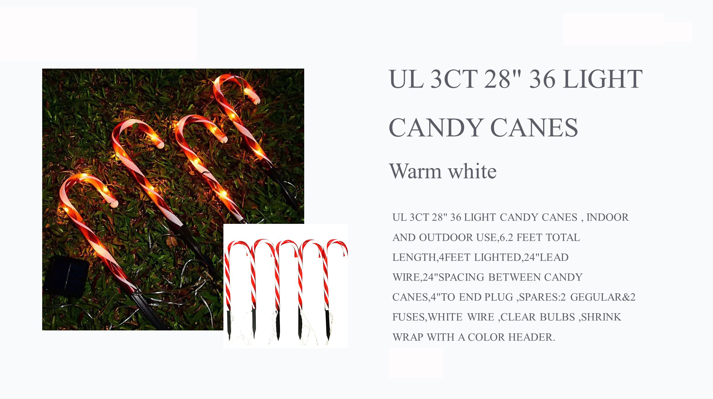 キャンディケインライト 