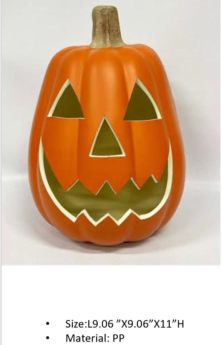 PPオレンジ色パンプキンモデルライト