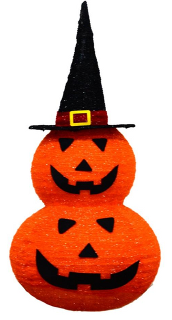 ファブリックラップ パンプキン折りたたみライト 2個