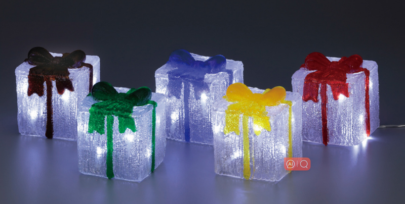 クリスタルギフトボックス(5個セット) ライト