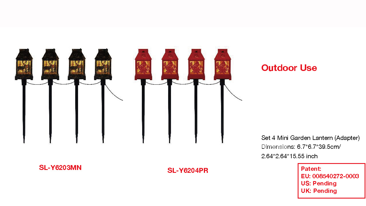 アクリルクトゥル用セット4 ミニ灯篭(アダプター) SR-80