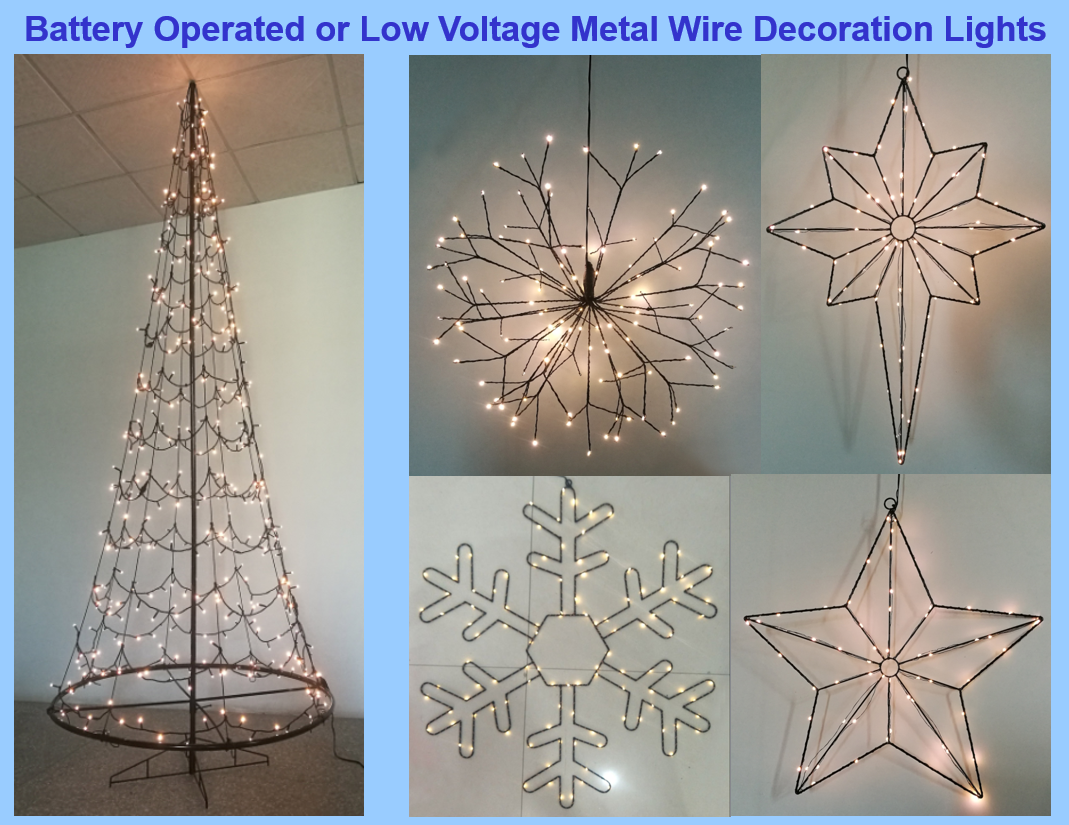 メタルワイヤーデコレーションライト