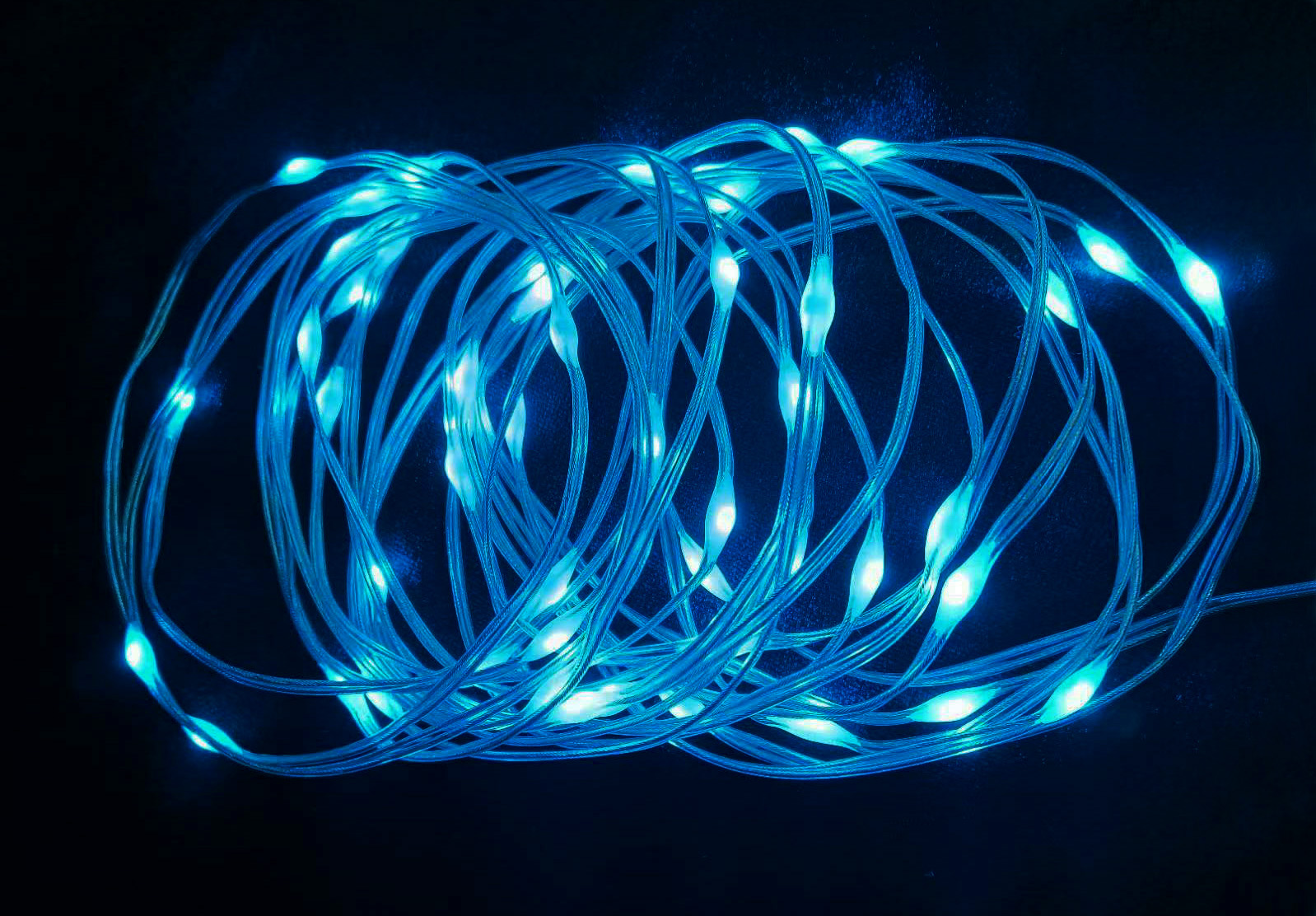 クリアワイヤーフェアリーストレートライト 