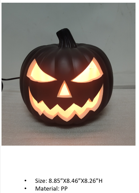 PPブラックカラーパンプキンモデルライト
