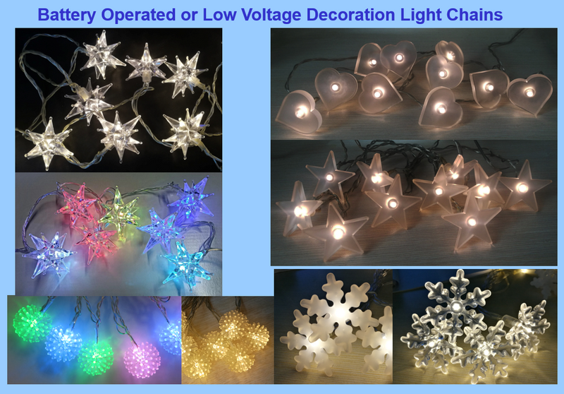 PS クリスマスデコレーションライトチェーン 