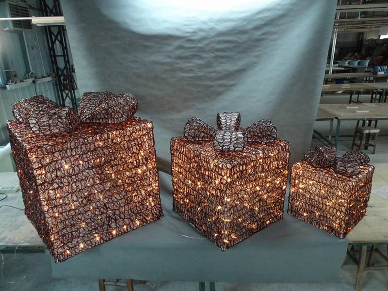 PS 3D ギフトボックス 3 個 クリスタルライト