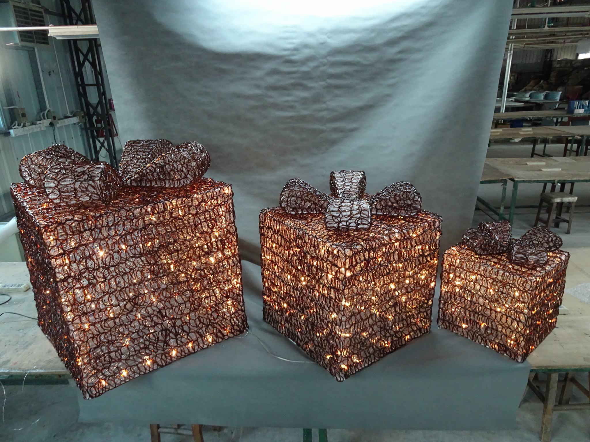 PS 3D ギフトボックス 3 個 クリスタルライト