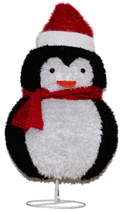  布巻きペンギン折りたたみ式ライト