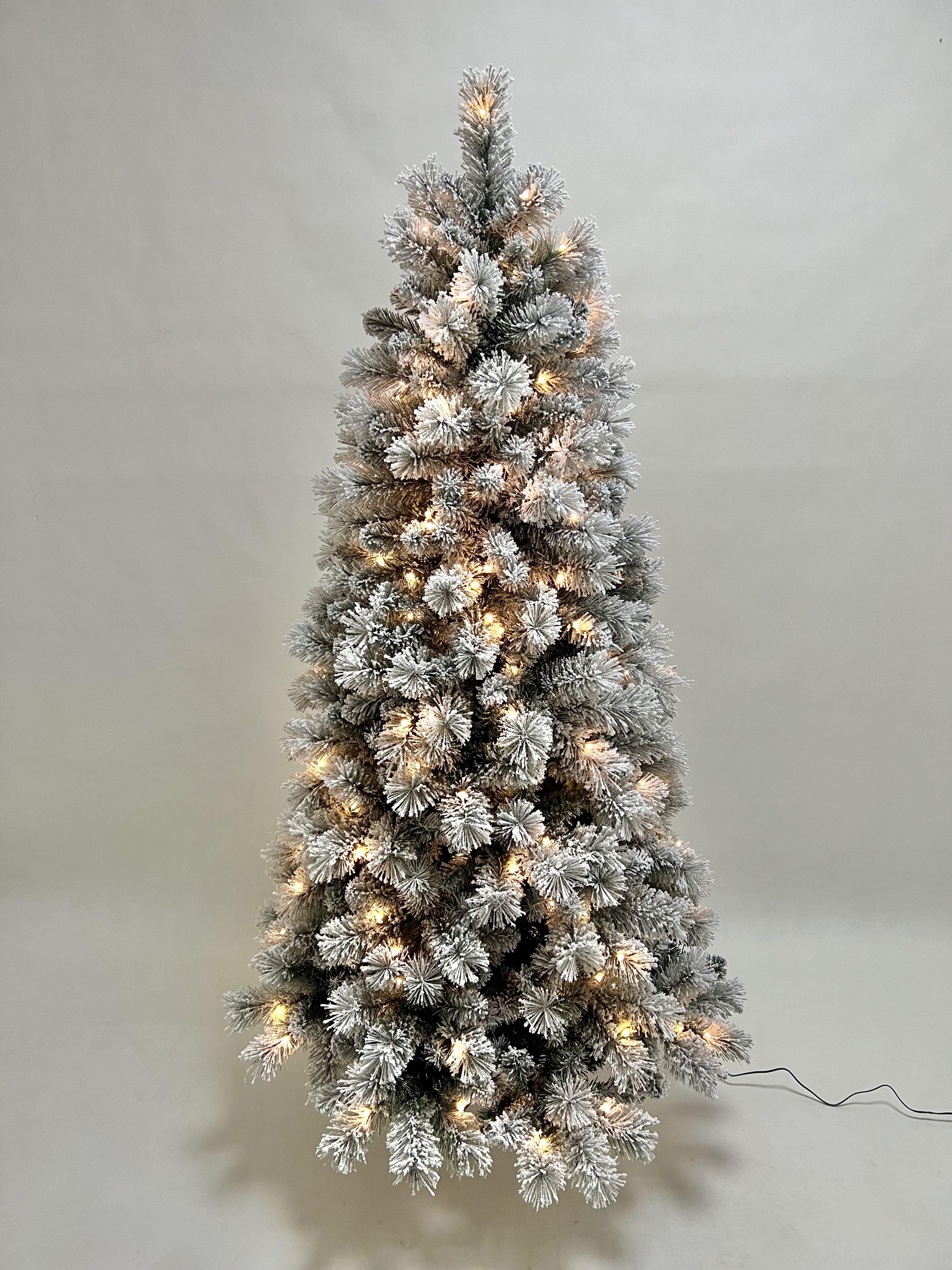 X'mas グリーンカラー+植毛 通常のクリスマスツリーライト - 34