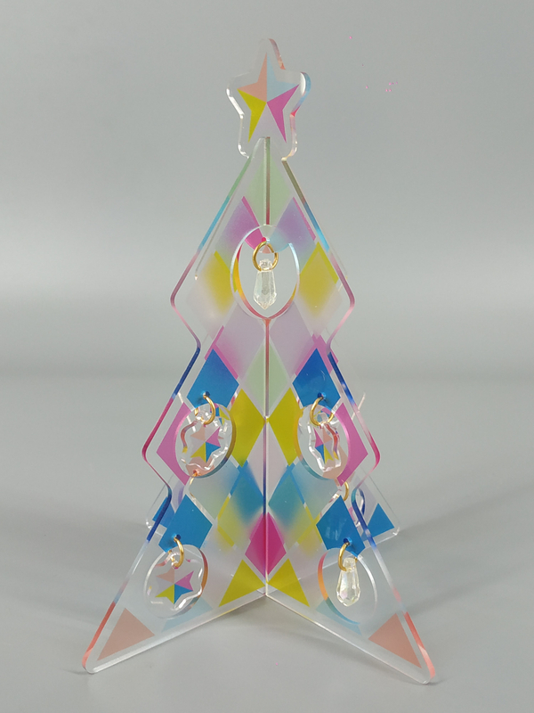 アクリルツリーデコレーション