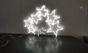 128個の白いLEDライトと8機能コントローラーを備えた8個のPCSをブラシをかけました