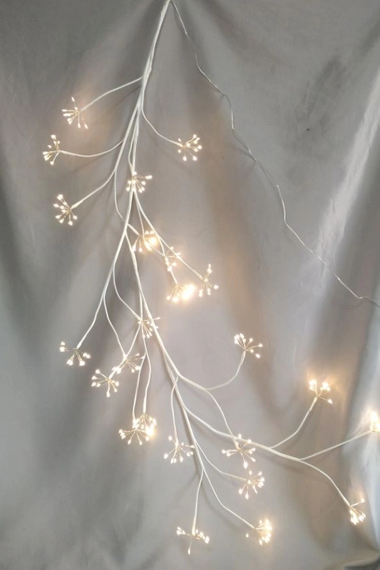 新しい1.5m人工枯れた枝サクラブロッサムLEDライトツリー - リアルな小枝デザインのエレガントなチェリーフラワー装飾ランプ