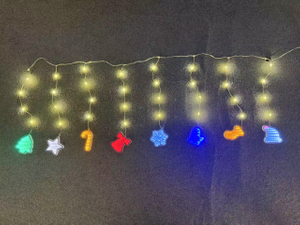 ICICLE STARカーテントンネルLEDストリングライト