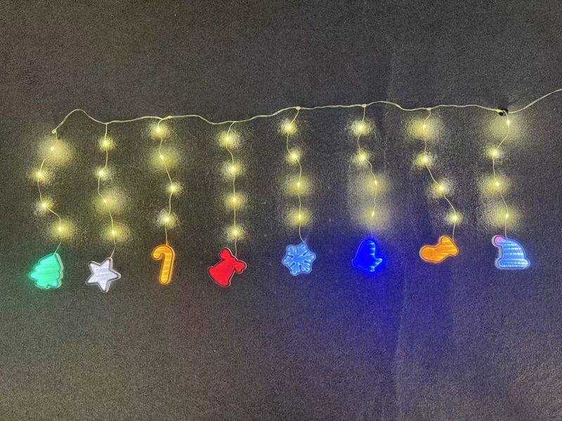 ICICLE STARカーテントンネルLEDストリングライト