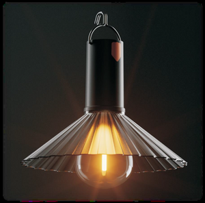 充電式テーブルランプとペンダントランプ