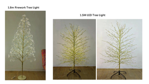 花火ツリーライト