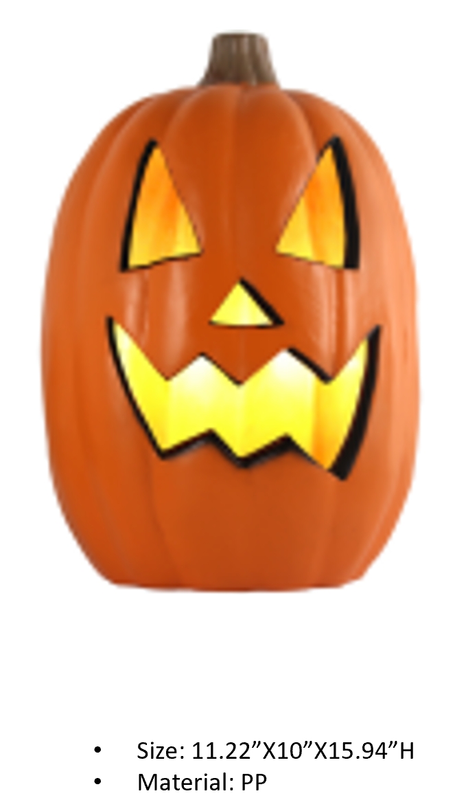 PPオレンジ色パンプキンモデルライト