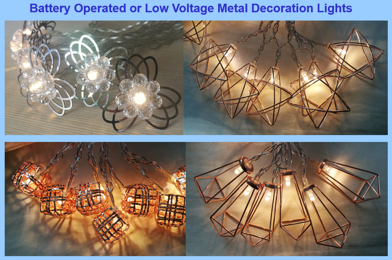 金属装飾ライトチェーン 