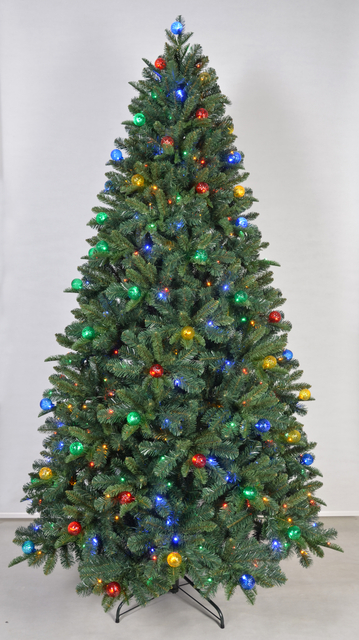 X'mas グリーンカラー 普通のクリスマスツリー ライト 金属脚付き - 28