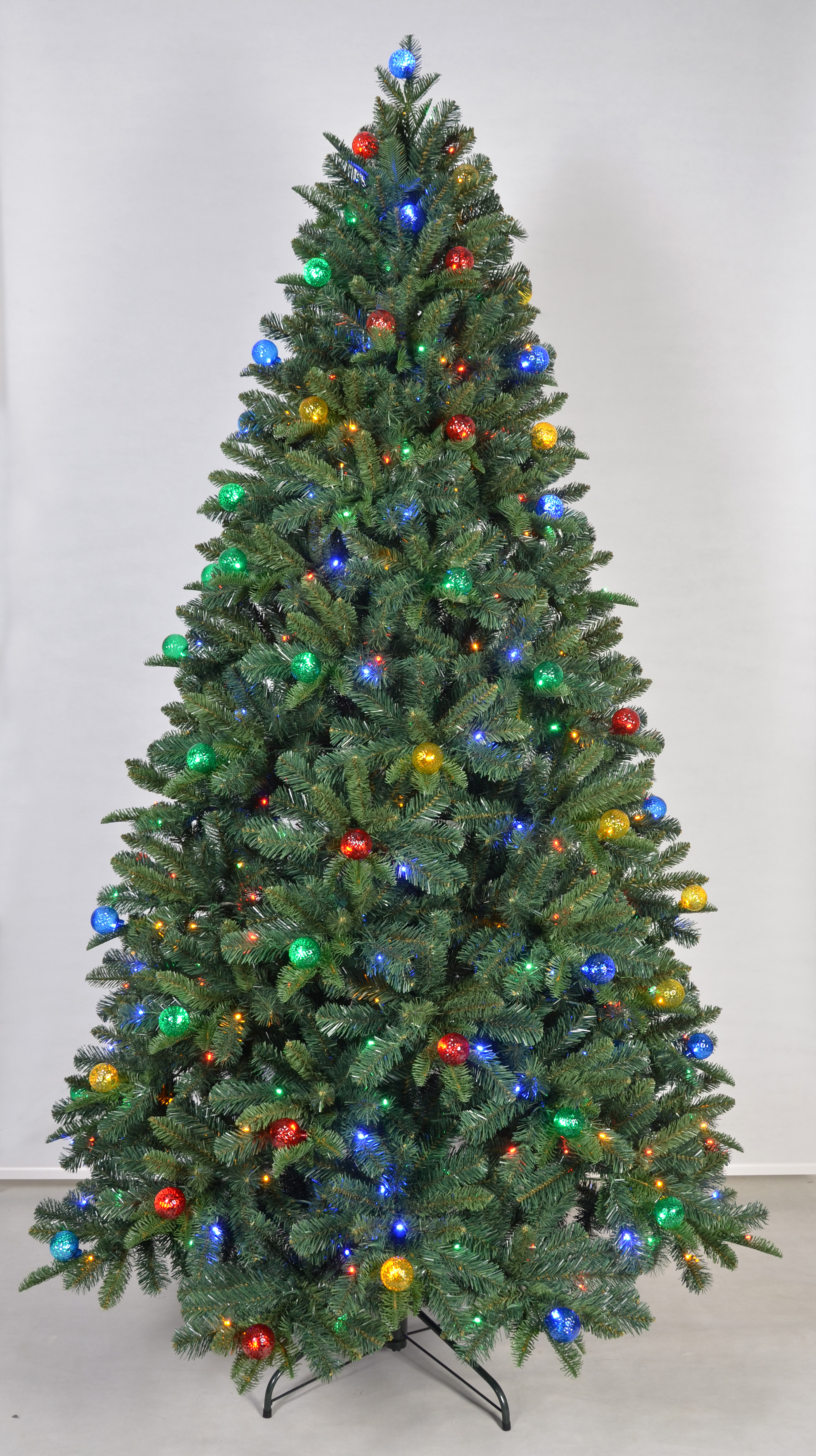 X'mas グリーンカラー 普通のクリスマスツリー ライト 金属脚付き - 28