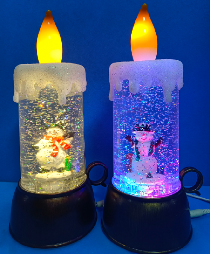 アクリル透明キャンドルウォーターライト