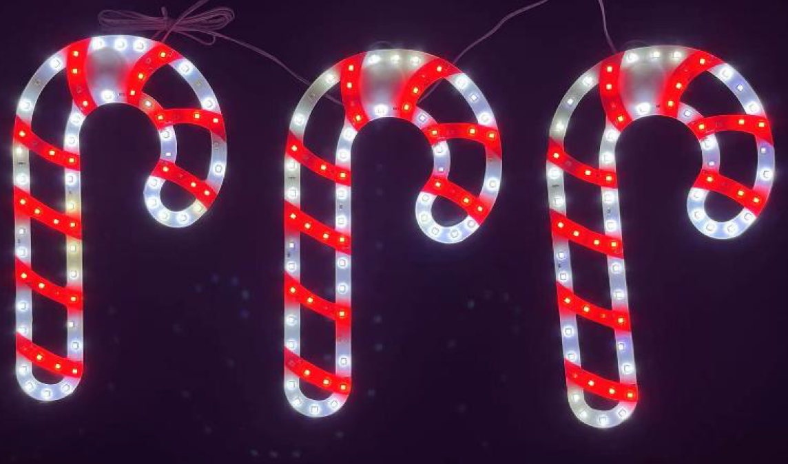 クリスマスウィンドウデコレーションライト