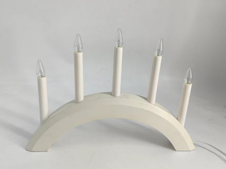 5 LED 木製キャンドルブリッジライト 2